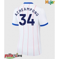 Camiseta Chelsea Josh Acheampong #34 Tercera Equipación para mujer 2026-27 manga corta